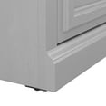 thumbnail image 3 of Woodland 40W Shoe Storage Bench with Shelves in Cape Cod Gray - Engineered Wood, 3 of 7
