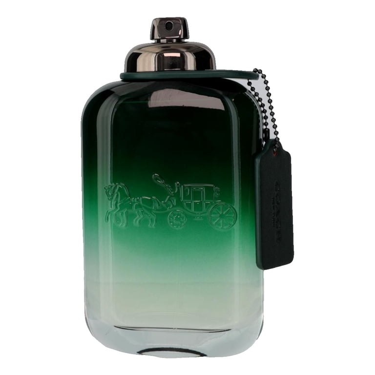 Coach Men's Green EDT Spray, 6.7 oz, Woody Aromatic Fragrance with