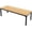 Light Walnut, variant on 6.5FT Conference Table, 78.7-Inch Rectangle Meeting Seminar Table, Large Business Tables for 6-8 People (Only Table),White