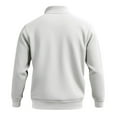 thumbnail image 3 of Mock Neck Sweatshirts for Men with Pockets and Zipper Fleece Lined Shirts Mens Casual Solid Pullover Long Sleeve Thermal No Hood Work Sweatshirt Tops, 3 of 3