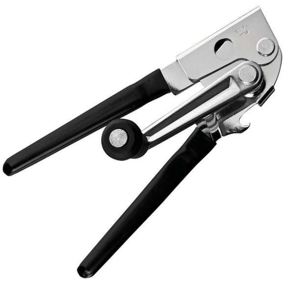 Swing-A-Way Easy-Crank Can Opener with Folding Crank Handle - Black