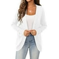 thumbnail image 6 of VERABENDI 2025 New Fall Women's Cardigan Sweaters Long Sleeve Front Open Knit Jackets with Pockets,S/M/L/XL, 6 of 10