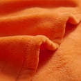 thumbnail image 7 of Pop Shop University Plush Hooded Throw Blanket with Pockets, Orange, Standard Throw, 7 of 7