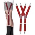 thumbnail image 1 of HSHDLDF Y-Style Shirt Stays Men Non-Slip Locking Clamps Adjustable Elastic Straps, 1 of 7