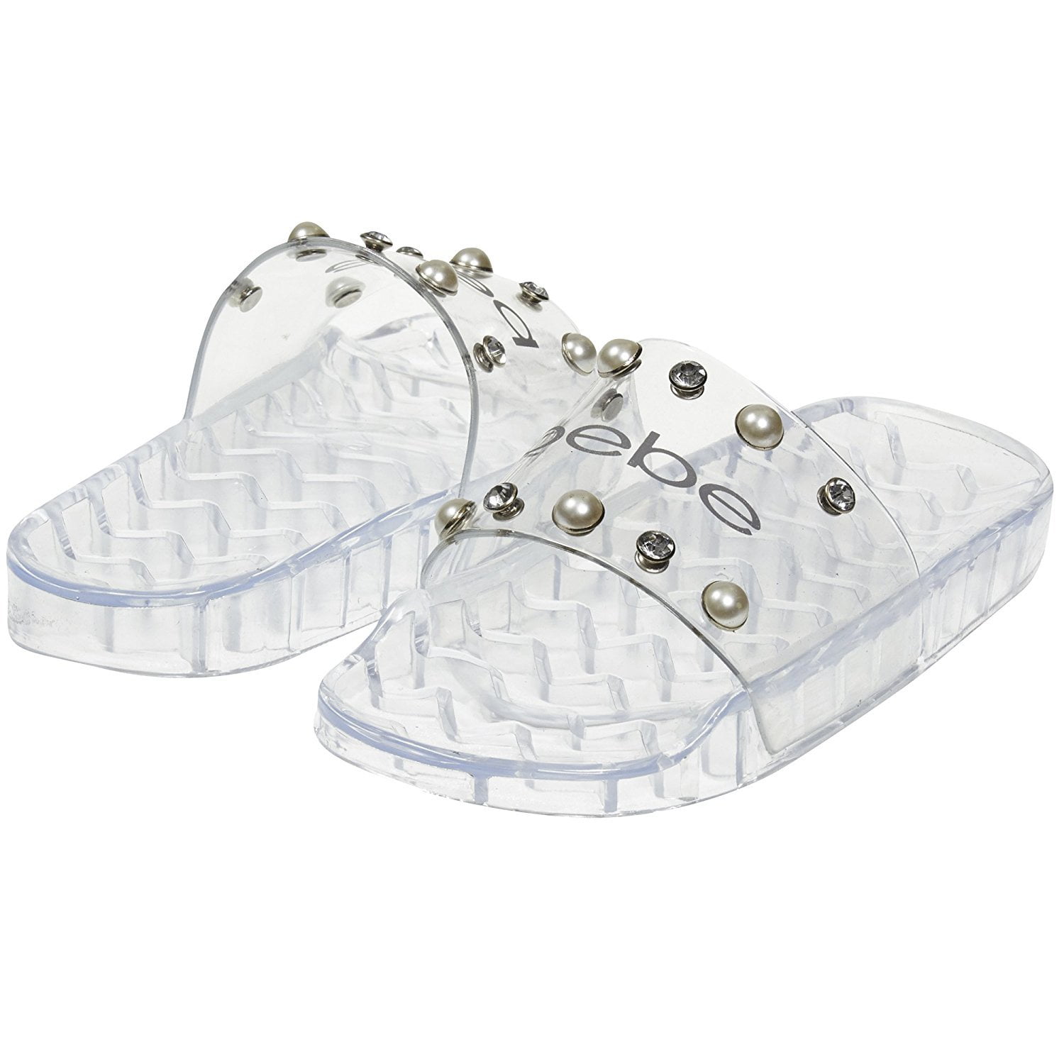 clear sandals size 12