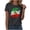 Dark Gray@GC@, variant on CONZONE Womens Summer T-Shirts Short Sleeve T Shirts for Women Casual Crew Neck Graphic Lightweight Tees Soft Cozy Tops