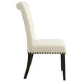 thumbnail image 4 of Alana Upholstered Dining Side Chair Beige Smokey Black (Set of 2), 4 of 13