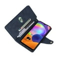 thumbnail image 2 of Case for Samsung Galaxy A31 Magnetic Leather Zipper Wallet Cover Card Holder, 2 of 5