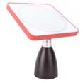 thumbnail image 1 of Lighted Makeup Mirror, LED Light Bright Table with Touch Screen Portable Travel Cosmetic Mirror, 3 Colour Temperature Adjustable Angle LED Desktop Vanity Mirrors for Home Travel, 1 of 7