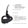 thumbnail image 3 of Audifono Manos Libres Bluetooth V8 Tipo Legend Bluetooth, 3 of 7