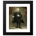 thumbnail image 2 of Jan Maurits Quinkhard 12x14 Black Modern Framed Museum Art Print Titled - Portrait of a Man (1744), 2 of 5