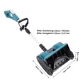 thumbnail image 4 of Electric Snow Remover, 21V Battery Powered Easy To Use Electric Snow Shovel Cordless Extendable Pole  for Sidewalks Stairs Driveways, 4 of 6