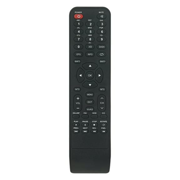 New Replace Remote Control compatible with Memorex MLT5552 MLT4352 MLT3252 HD TV Remote Control