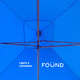 thumbnail image 3 of Carpa Toldo Plegable 3x3m Premium Con Paredes Found Impermeable Y Reforzada Xtellar azul, 3 of 4