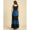 thumbnail image 4 of Moomaya Printed Tiered Dress For Women, Strap Shoulder Maxi, Vacation Dress, 4 of 9
