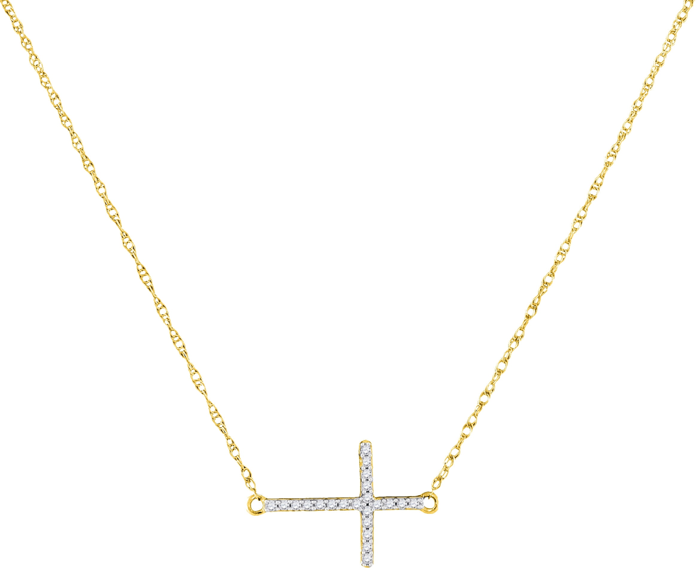 Jewels By Lux 14K Yellow Gold 4mm Concave Open Figaro Chain