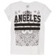thumbnail image 2 of Camiseta gráfica Jem para hombre Manga enrollable LA color blanco extragrande, 2 of 2