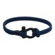 thumbnail image 1 of Pulseras para mujer, regalos para mujer, pulsera de acero inoxidable con hebilla en forma de lazo, pulsera de playa de línea Milán, pulsera de pareja, pulsera para hombre, 1 of 3