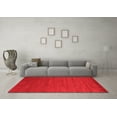 thumbnail image 3 of Ahgly Company Indoor Rectangle Abstract Red Contemporary Area Rugs, 2' x 4', 3 of 4