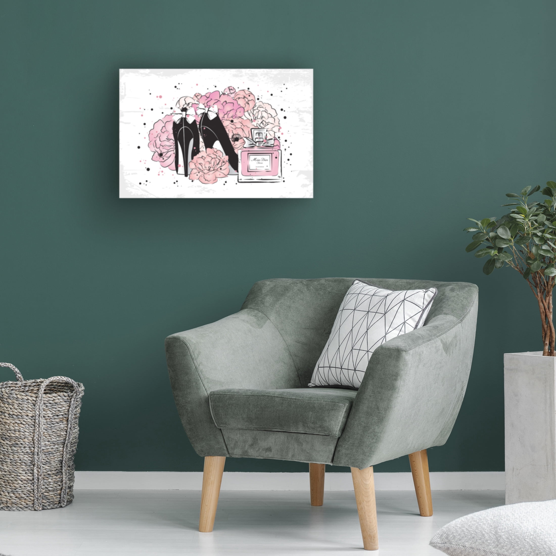 Trademark Fine Art Martina Peony Fashion Canvas Wall Art