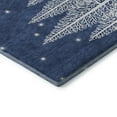 thumbnail image 4 of Addison Rugs Mayfield Washable Holiday Snow Scene Blue Rectangle Rug, 5' x 7'6", 4 of 6