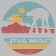thumbnail image 2 of Mens Star Wars AT-AT Retro Circle Long Sleeve Shirt, 2 of 4