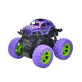thumbnail image 2 of New 4WD Inertia Toy Car - Durable Plastic, Rubber Tires, Push & Go, Anti-Fall Design for Kids (9.5x8x7.5cm), 2 of 6