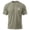 Army Green, variant on Men's USA 250th Anniversary Tees with 13 Star Circle Logo and Vintage Washed Finish Featuring Soft Cotton Blend Fabric for Independence Day Parades Memorial Day Army Green L