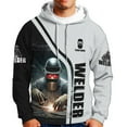 thumbnail image 4 of Customized Name Welder Shirt, Welding 3D All Printed Shirt, Welder Shirt for Man, Welder Gift TShirt (ZipHoodie, L), 4 of 7