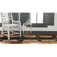 thumbnail image 4 of Rugs.com Pastoral Collection Rug – 12 Ft Runner Black Medium Rug Perfect For Hallways, Entryways, 4 of 9