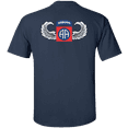 thumbnail image 2 of U.S. Army 82nd Airborn With Jump Wings T-shirt, 2 of 2