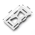 thumbnail image 4 of Wweixi Hard To Deform Battery Mount Plate For 1/24 SCX24 Crawler RC Upgrade Part Silver, 4 of 6