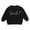 Black, variant on Toddler Girl Candy Color Sweater Loose Fit Breathable Top 6-7 Years Black