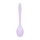 thumbnail image 1 of Zhuge cucharas pequeñas de silicona, cuchara de té de silicona para cocinar, hornear y revolver en la cocina, color morado, 1 of 4