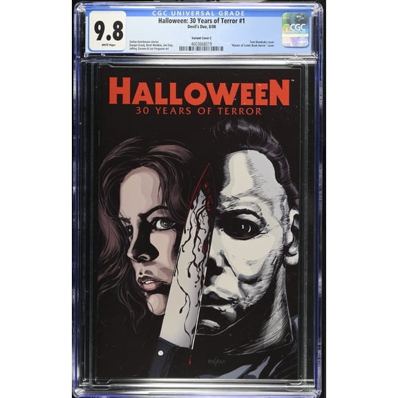 Halloween: 30 Years Of Terror (2008) #1 CGC NM/M 9.8 Cover C Variant Comic Book