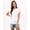 White, variant on Boxercraft EW2180 Recrafted Ladies Crewneck Tee-Aluminum-XXS