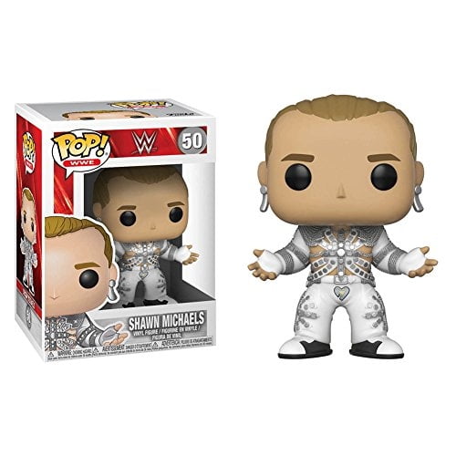 Funko Pop WWE: WWE Shawn Michaels (WrestleMania12) Figura coleccionable, multicolor