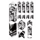 thumbnail image 1 of Greeniant Adhesivo de gasa para bicicleta de montaña, decorativo, reutilizable, elegante, a la moda, 3D, impermeable, a prueba de suciedad, Ciclismo Belleza, 1 of 6