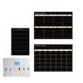 thumbnail image 2 of Ynlkorvg Calendar Bundle For Fridge 3 Boards Included Monthly Weekly Daily Calendar Whiteboard Fine Tip Markers And Large Eraser With Magnets Refrigerator White Board Wall, 2 of 8