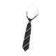 thumbnail image 1 of Odeerbi Niños Niñas Pre-Atado Corbata A Rayas Correa Elástica Ajustable Corbata Uniforme de La Escuela Accesorio, 1 of 2