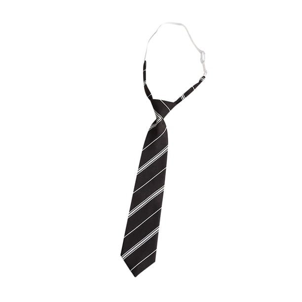 Odeerbi Niños Niñas Pre-Atado Corbata A Rayas Correa Elástica Ajustable Corbata Uniforme de La Escuela Accesorio