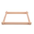thumbnail image 3 of Telar De Madera, Mini Máquina De Tejer De Madera Pulida Para Cultivar Habilidades Prácticas, Artesanía Artesanal Para Bufandas Para Principiantes, 3 of 7