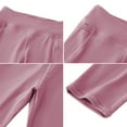 thumbnail image 6 of 2 Pack Girls' Athletic Leggings Kids Dance Running Yoga Pants Workout Active Dance Tights with Pockets(4-13T), 6 of 9