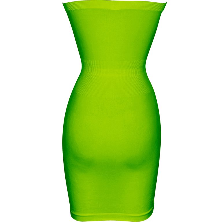 lime green tube dress Lime Green Maxi Dress main image 0