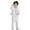 White, variant on Boys Business Suits Coat 3 Piece Outfit Tuxedo Set for Kids Formal Suit for Boys with Pants Necklace Set Slim Smart Outfit for Kids White 100