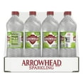 thumbnail image 2 of Arrowhead Sparkling Water, Zesty Lime, 33.8 oz. Bottles (Pack of 12), 2 of 6