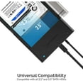 thumbnail image 6 of Sabrent USB 3.0 to SATA External Hard Drive Lay-Flat Docking Station for 2.5 or 3.5in HDD, SSD [Support UASP] (EC-DFLT), 6 of 9