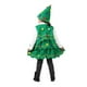 thumbnail image 3 of Disfraz de árbol de Navidad para niñas pequeñas, vestido verde sin mangas y sombrero de árbol, ropa para festivales, actuaciones escénicas, cosplay., 3 of 6