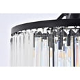 thumbnail image 6 of Chelsea 8 light Matte Black Chandelier Clear Royal Cut Crystal, 6 of 9