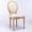 Beige2, variant on AOOWOW French Country Velvet Dining Chairs Set of 2 Upholstered Dining Room Chairs with Round Back and Wood Legs